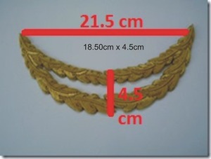 Fil d'investissement de haute qualité Double capuchon de feuille de chêne broderie WOK - Product Image 5