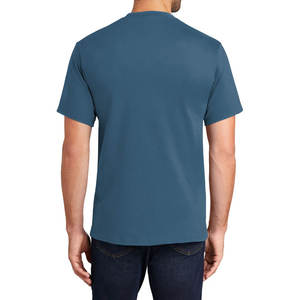 T-shirt 100% coton pour hommes OEM ODM T-shirt personnalisé T-shirt ras du cou à la mode imprimé sur toute la surface fabriqué en usine T-shirt lourd 100% coton personnalisé - Product Image 2