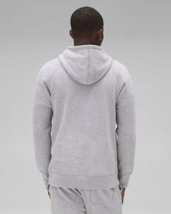 Sudadera con capucha con cremallera de peso medio mezclada de poliéster y algodón de estilo urbano para hombres, prendas de vestir con estilo, sudadera transpirable con logotipo personalizado - Product Image 2