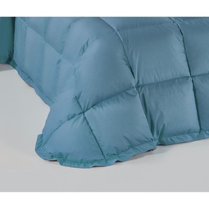 Made in Italy mùa đông xuống Quilt 100% cotton Bìa đồng bằng màu mềm <span class=keywords><strong>Comforter</strong></span> cm 180x260 cũng nhãn hiệu riêng - Product Image 2