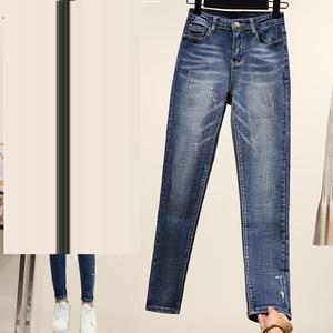 Pantalon de meilleure qualité pour femme, vente chaude, pantalon taille haute à rabat, poche Cargo, jean Denim personnalisé, surdimensionné, grandes poches - Product Image 5