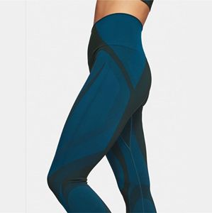 Women's Tummy-Control <b>Leggings</b> Comfortable Seamless Spandex Pants Stretchable Fabric Printed <b>Pattern</b> Optimal Comfort Mobility - Product Image 2
