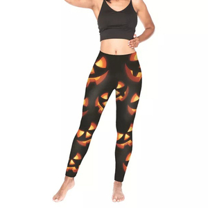 Women's High Waist Fitness Gym Sport <b>Leggings</b> Breathable <b>Knitted</b> Casual Yoga Running <b>Leggings</b> Wholesale High Waisted <b>Leggings</b> - Product Image 5