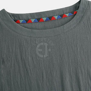 เสื้อยืดผ้านิ่มพิมพ์ลายทรงหลวมน้ำหนักเบาเสื้อยืดผ้าฝ้าย100% จากปากีสถาน - Product Image 3