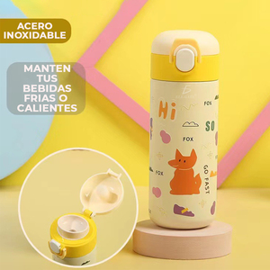 Borraccia Termica Classica in Acciaio Inossidabile da 700ml (12oz) con Design Cartoon, Isolamento Sottovuoto, per Studenti e Viaggiatori - Product Image 3