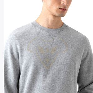 Ropa de calle clásica de alta calidad para hombre, sudadera de algodón para hombre, sudadera informal de manga larga de Color sólido para hombre - Product Image 5