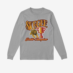 SKEGEE, camisa de manga larga con forro sólido, campeones de batalla, trofeo de Tigre, gráfico, espíritu escolar, ropa universitaria personalizada, Unisex a granel - Product Image 3