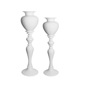 ¡Fabricante directo! Florero de metal pulido único hecho a mano pieza decorativa al por mayor para bodas precios bajos - Product Image 4