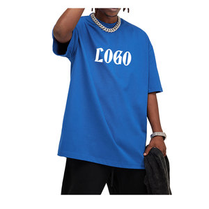 Meilleur haut de gamme fabricant pakistanais 100% coton t-shirt surdimensionné impression personnalisée votre propre logo de marque en gros t-shirts - Product Image 5