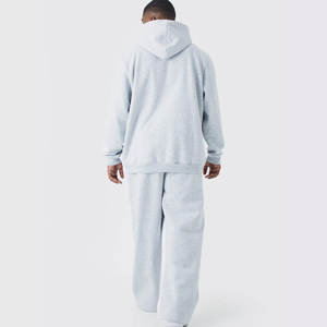 Vêtements vêtements vêtements de plein air imprimé survêtement empilé confortable doux coton vêtements d'hiver hommes empilés sweat à capuche et ensemble de pantalons - Product Image 2