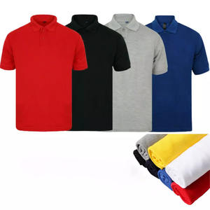 Precio de fábrica Hombres de gran tamaño para Polos Casual Patrón sólido Impreso Algodón Punto Tallas grandes Ofrecido en venta al por mayor - Product Image 5