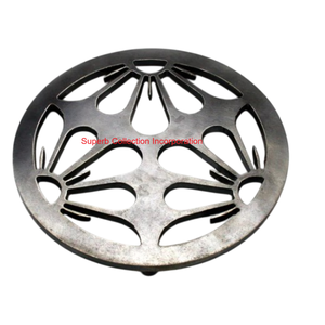 Salvamanteles de metal de diseño elegante, platos calientes, acero ecológico con utensilios de cocina únicos, accesorio para servir para uso en el hogar y el restaurante - Product Image 6