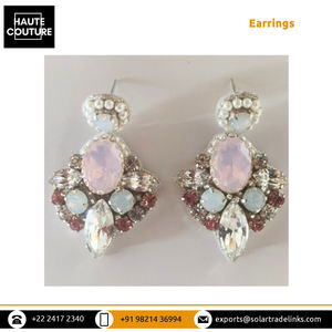 ขายลําลองสไตล์หินโอปอลทํามือปักชุดราตรี Locket จี้ต่างหูสําหรับผู้หญิงหญิง - Product Image 2