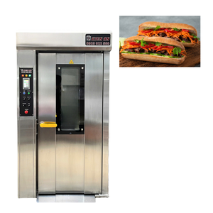 Ready to Ship 16-Tray Rotary Oven From KIEN Factory Electric Pizza Oven ISO Certificate New Motor Altuntop Trolley Electric Oven - Product Image 1