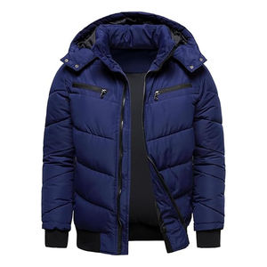 Chaqueta acolchada para hombre, ligera, transpirable, con aislamiento, forro cálido, OEM ODM, resistente al clima frío, costuras duraderas - Product Image 2