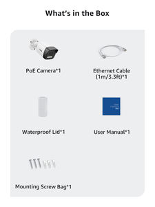 كاميرا ANNKE AC500 I51EF بدقة 3K و5 ميجابكسل مع تقنية PoE، كاميرا IP ذكية بإضاءة مزدوجة وصوت ثنائي الاتجاه للاستخدام الخارجي، كاميرا رصاصية H.265 RTSP IP67 للشبكات - Product Image 5