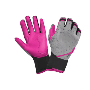 Guantes de Bateo de Béisbol para Adultos, Nueva Llegada, OEM, Cuero Premium, Talla y Logotipo Personalizables, Transpirables, Puño Largo, para Softbol, Mano Izquierda/Derecha - Product Image 5