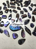 Meilleure qualité Labradorite en vrac au prix de gros Cabochon de Labradorite violette pierre précieuse Labradorite Flashy violette pour bijoux