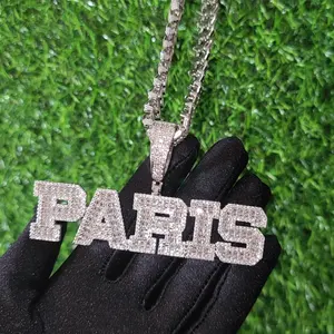 Colgante único de Hip Hop con diamantes para fiesta con diseño elegante para regalo de aniversario - Product Image 3