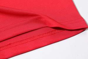 Sublimación a granel Uniforme deportivo Manga corta Jogging Running Set OEM Diseño personalizado Negro Rojo Running Kits al por mayor - Product Image 3