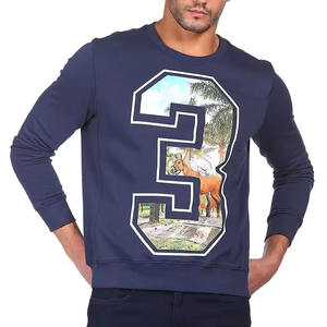 Vente en gros de sweatshirts personnalisés multicolores pour hommes avec manches longues confortables Nouveau design de vêtements d'hiver de haute qualité Motif imprimé - Product Image 4