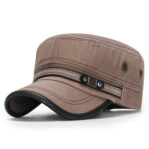Four Seasons Retro Faded Men's Casual Fishing Camp Sailor Cap Universal Vintage Flat Cap Edge Ciclismo Rendimiento Uso en la playa - Product Image 3