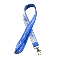 Cordones de poliéster cosidos con logotipo personalizado, correa para el cuello, cordón tejido bordado, Jacquard