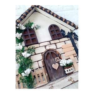 Appendiabiti portachiavi 23X25 Cm in legno Psacraft - Product Image 4