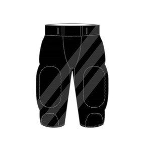 Pantalons de football américain rembourrés personnalisés 2026, nouveaux, vente en gros, pantalons de compression et shorts de football américain pour hommes - Product Image 5