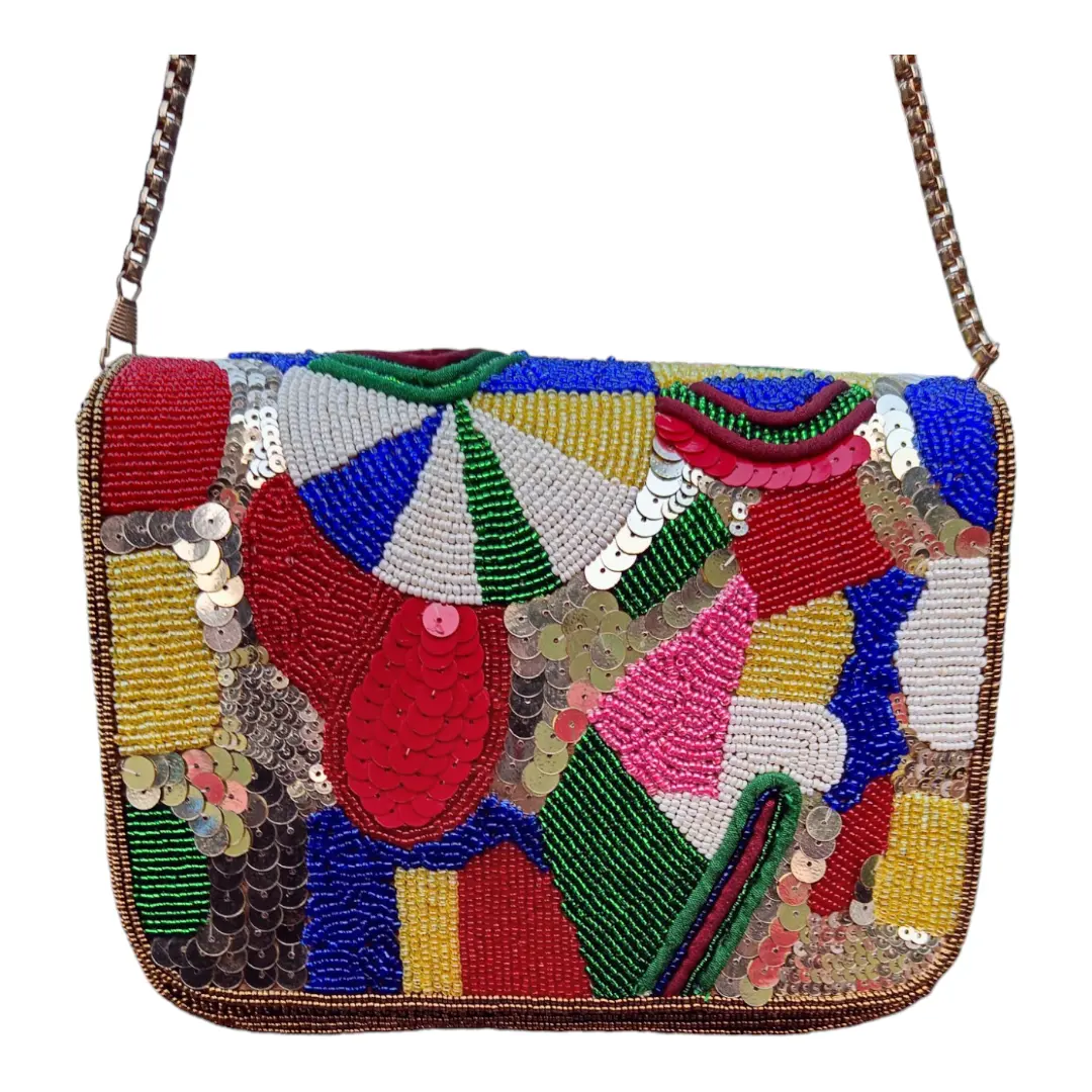 Beste Verkaufsschlager der indischen Hersteller-Perlenbeutel Handtasche für Damen verfügbar zum Großhandelspreis für Export