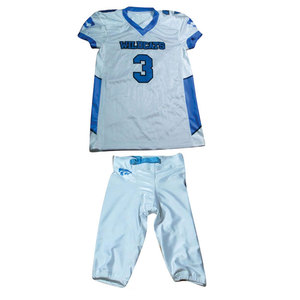 Uniformes de football américain personnalisés Vêtements de football américain Pantalon en jersey Broderie en sergé Nom de l'équipe - Product Image 1