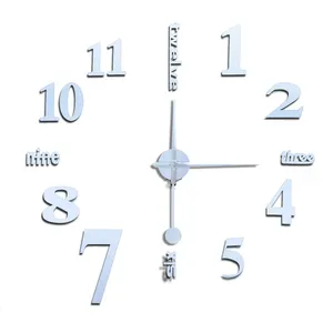 Luxe Métal Horloge Murale Vintage Antique Home Decor Fer Aiguille Meilleure Catégorie Nouvelle Vente En Gros Art Déco Abstrait Unique Face - Product Image 2