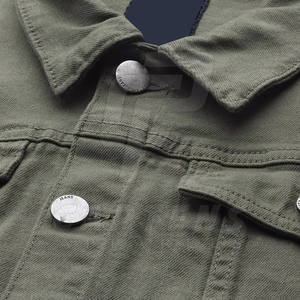 Turn Down Collar Venta caliente Jeans Chaqueta de invierno Tallas grandes Jeans Chaqueta Uso al aire libre Hombres Jeans Chaqueta - Product Image 4