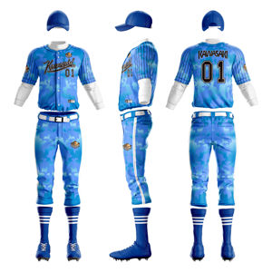 Haute qualité vêtements de sport meilleure conception poids léger 2025 nouveauté Polyester matériel Baseball uniforme - Product Image 2