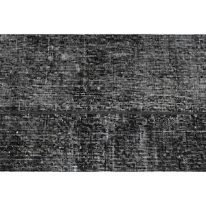 Tapis turc 2,5 x 3,1 pieds, petit tapis vintage, tapis à imprimé animalier noir - Product Image 5