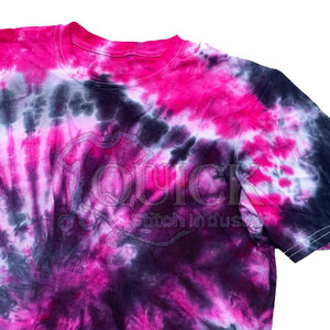 Nuevo diseño Mujeres Tie Dye O-cuello Camisetas Verano Ecológico Casual Regular Fit Hecho en Pakistán - Product Image 3