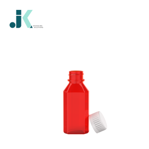 Envase Ovalado de PET para Jarabe de 50 ml, Tapa CR, Color Ámbar, Buena Calidad, Servicio OEM ODM, Soluciones de Empaque JK, Cuello de 23 mm, M0745, Fábrica en Vietnam - Product Image 1