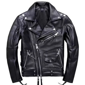 แจ็กเก็ตหนังสำหรับผู้ชายแบบสตรีทแจ็กเก็ตหนังสำหรับฤดูหนาว - Product Image 1