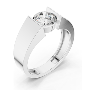 Anillo Solitario con Diamante Cultivado en Laboratorio de 1.5 CT para Mujer, Claridad VVS-VS EF, Disponible en Oro de 18KT, 14KT, 10KT y Plata 925, Color Rosa - Product Image 4