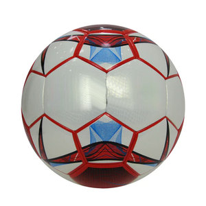 Balón de Fútbol de Cuero PU de Tamaño 5, Diseño de Máquina de Balones de Fútbol Pakistaní, Servicio OEM con Unión Térmica en Múltiples Colores - Product Image 3