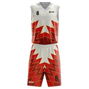 Maillot de basket-ball à logo personnalisé pour hommes, vêtements de sport à sublimation, kits de joueur d'entraînement avec uniformes haute visibilité - Product Image 2
