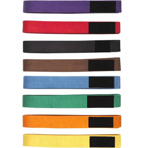 เข็มขัดสำหรับคาราเต้ศิลปะการต่อสู้สีอุปกรณ์คาราเต้2024ใหม่ออกแบบโลโก้ได้ตามต้องการ - Product Image 6