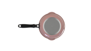 Sartén inferior de inducción de aluminio forjado ecológico de alta calidad, diseño moderno, revestimiento antiadherente de mármol, utensilios de cocina al por mayor - Product Image 4