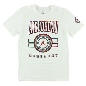 เสื้อเชิ้ตและเสื้อยืดสำหรับผู้ชาย Jordan Illustration สี: ขาว/แดงยิม ของแท้ 100% - Product Image 1