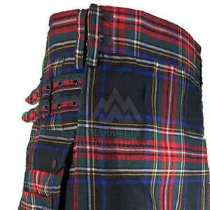 Kilt de hombre de calidad superior último estilo de Venta caliente material duradero ligero con logotipo personalizado - Product Image 6