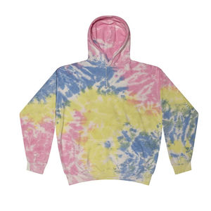 2024 moda personalizada mujer Tie Dye Casual sudaderas con capucha de gran tamaño suelta sudadera con bolsillo - Product Image 3