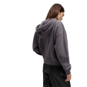 Nouveau style d'hiver, sweat à capuche zippé pour femme, coupe ample, style streetwear, double poche, sweat à capuche ample pour femme - Product Image 2