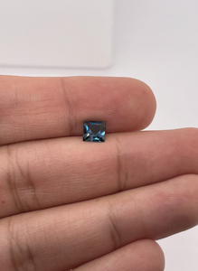 พลอยโทแพซธรรมชาติทรงสี่เหลี่ยมตัดเหลี่ยมเพชรพลอยหลวมทรงสี่เหลี่ยมลอนดอนสีน้ำเงินข้อเสนอจำนวนมากผู้ผลิตขายส่งราคาทำเครื่องประดับ - Product Image 3