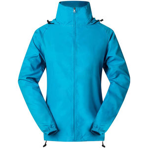 Veste coupe-vent imperméable pour hommes en plein air à col montant léger en coton rempli - Product Image 1