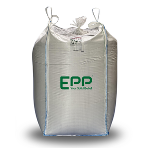 Bolsa Jumbo con deflector tejido de polipropileno 100% de la mejor calidad al precio, bolsa contenedora superior de lona resistente, bolsa de plástico tejida - Product Image 2